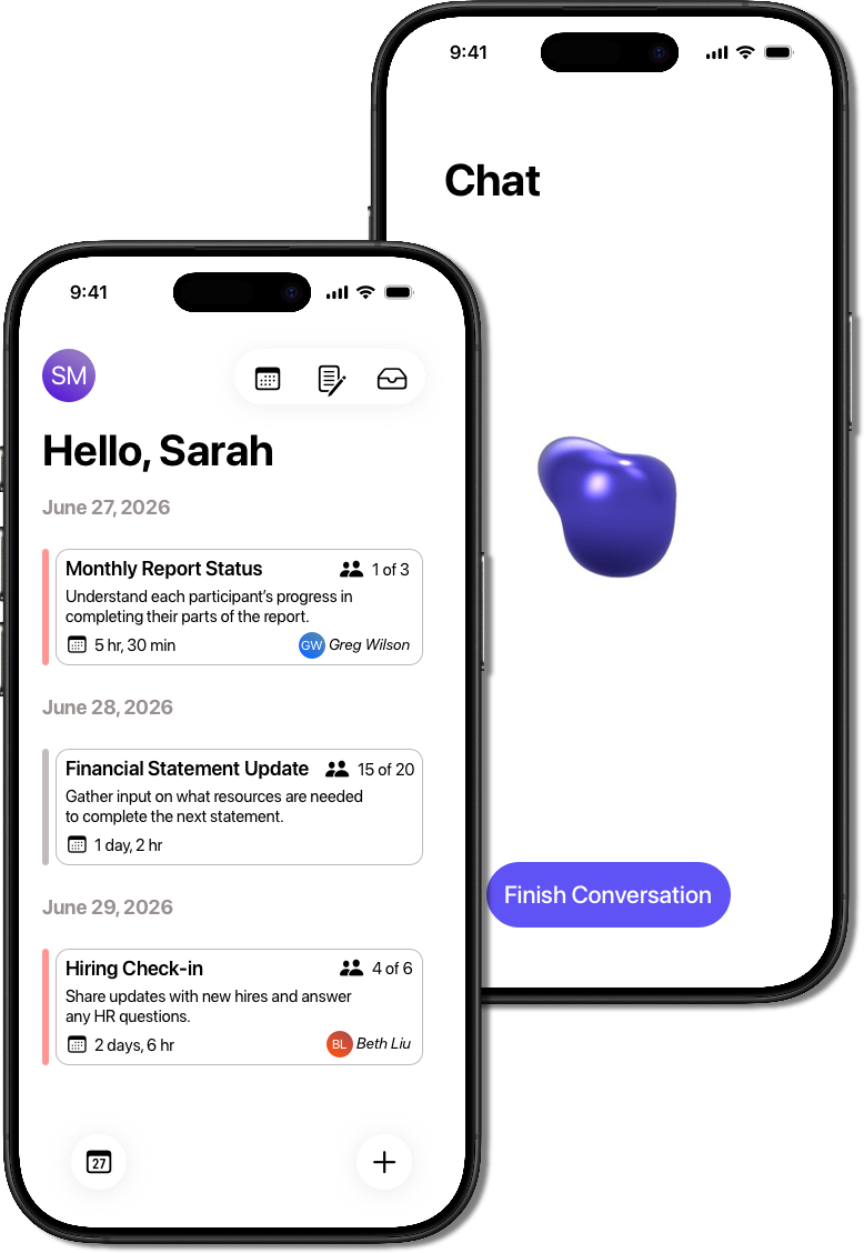 Noada product interface
